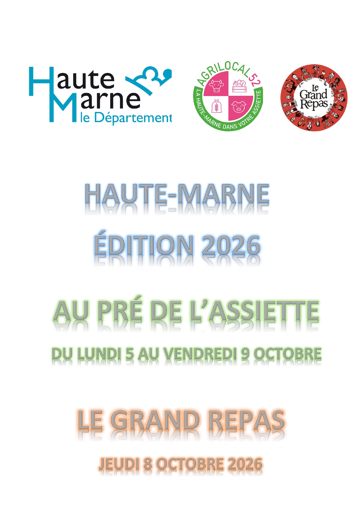 au pr&eacute; de l'assiette 2026
